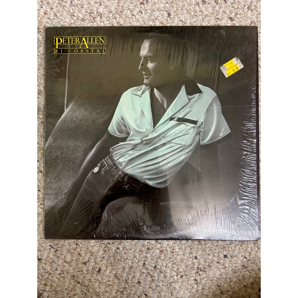 Peter Allen Bi-Coastal Vinyl LP 1980 A&M Records SP-4825 Pop Soft Rock‎ Record